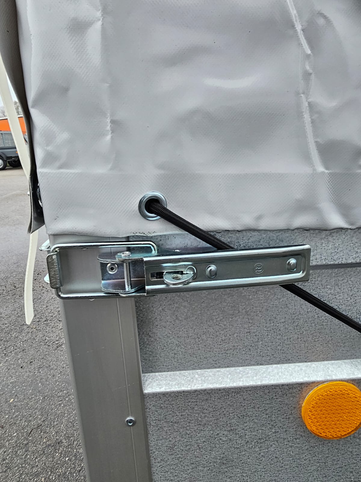 Agados Anhänger Handy 3 mit Hochplane, grau