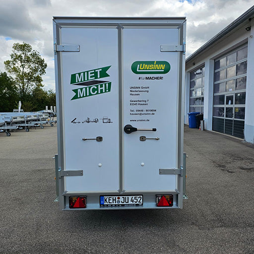 UNSINN Mietangebot, Kofferanhänger
