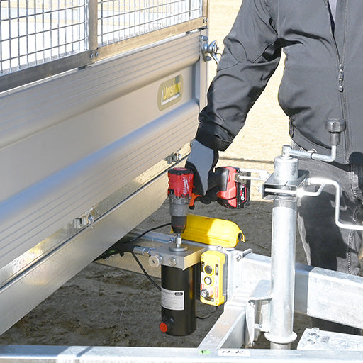 UNSINN Kipper mit Pumpless Hydraulikpumpe, Detailansicht